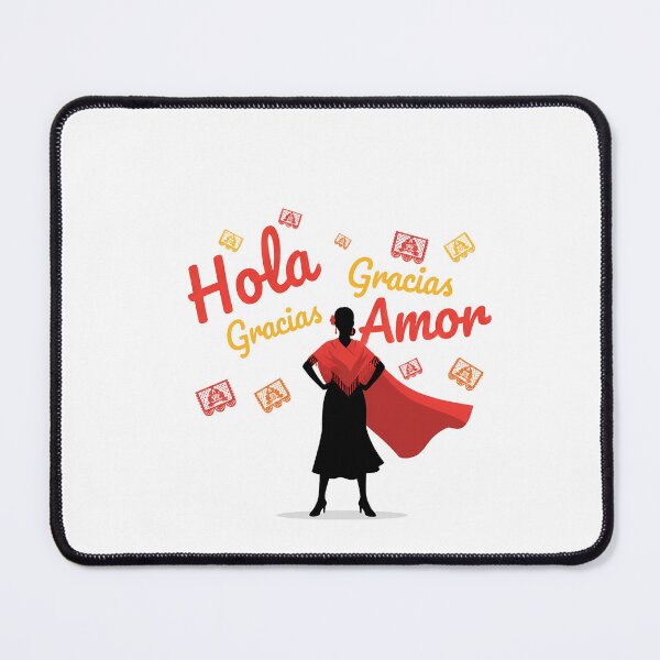 Item preview, Spanish teacher superhero flamenco cape hello thank you gift idea designed and sold by language-des.