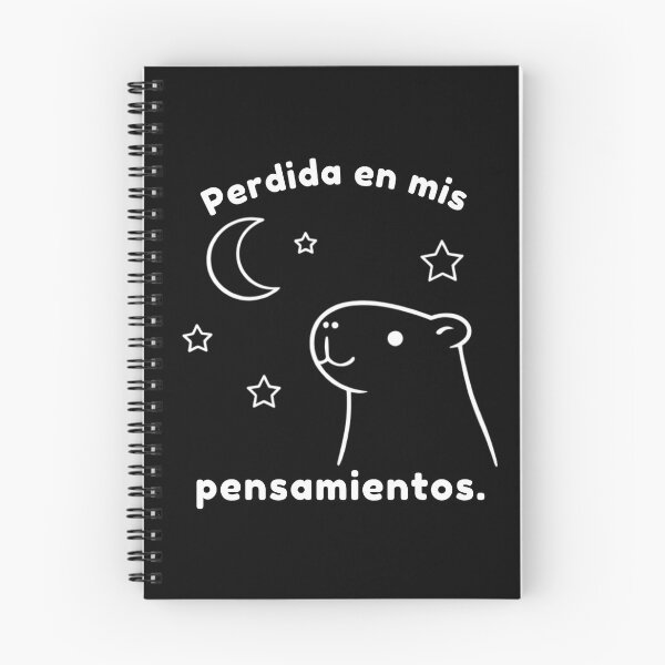 Item preview, Spanish Capibara – Cute Minimalist Design designed and sold by PAPIRO SIGLO XXI.