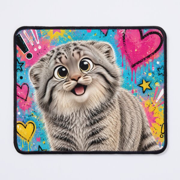 Item preview, Cute Graffiti Style Happy Kitten designed and sold by Rohan132.