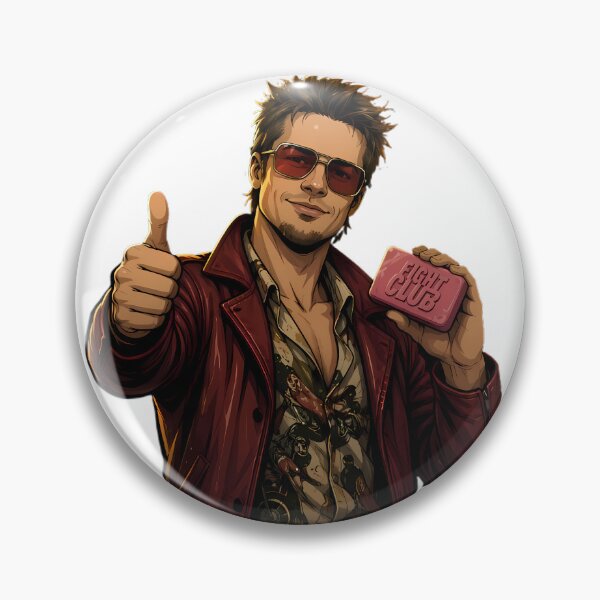 Item preview, Tyler Durden Fight Club Soap Thumbs Up Cult Movie Comic Art designed and sold by LoomisDreams.