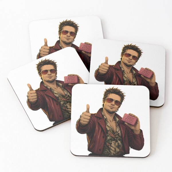 Item preview, Tyler Durden Fight Club Soap Thumbs Up Cult Movie Comic Art designed and sold by LoomisDreams.