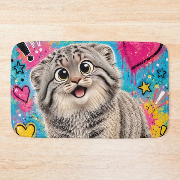 Item preview, Cute Graffiti Style Happy Kitten designed and sold by Rohan132.