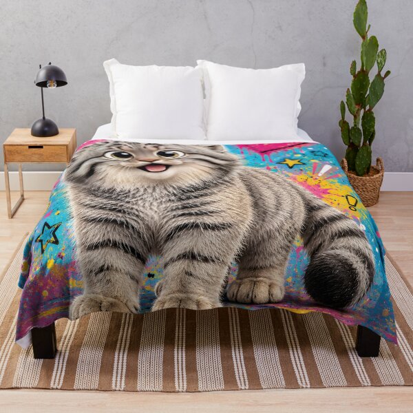Item preview, Cute Graffiti Style Happy Kitten designed and sold by Rohan132.