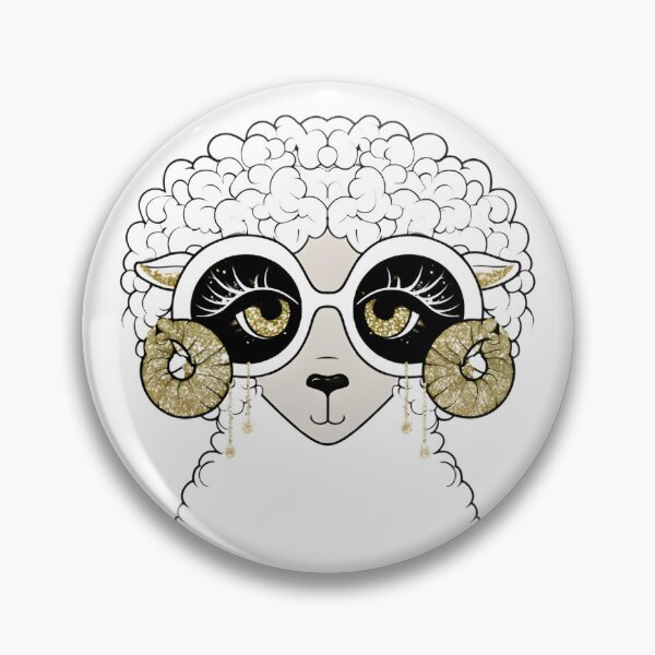 Artikelvorschau, Glam Sheep entworfen und verkauft von Retro Whimsy.