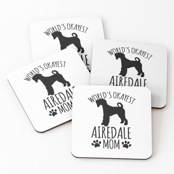 Item preview, Worlds Okayest Airedale Mom - Dog Mom designed and sold by kindxinn.
