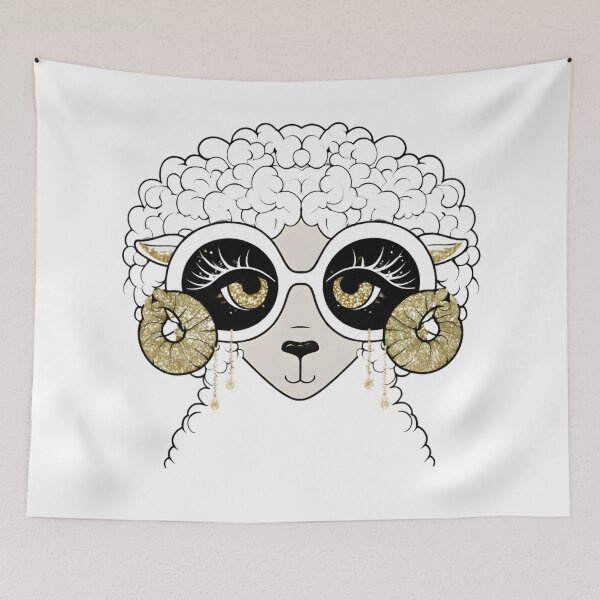 Item preview, Glam Sheep designed and sold by Retro Whimsy.