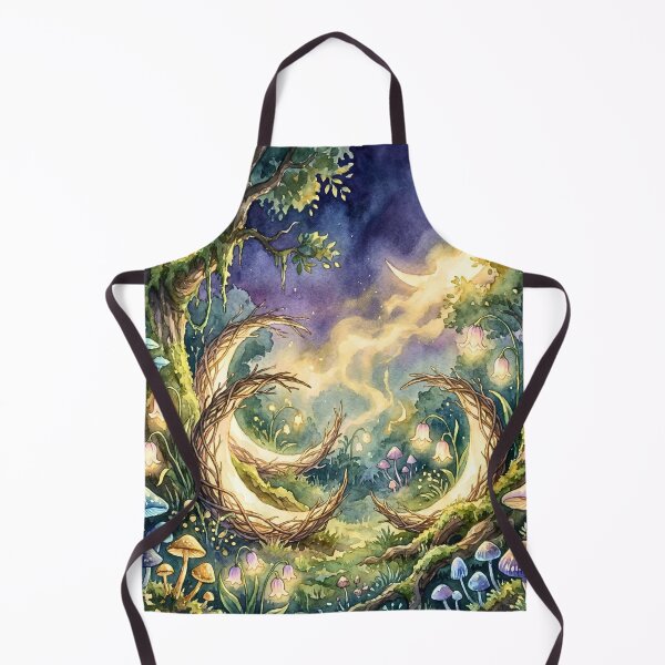 Item preview, Enchanted Crescent Moon Fairy Forest designed and sold by Storybook Botanica.
