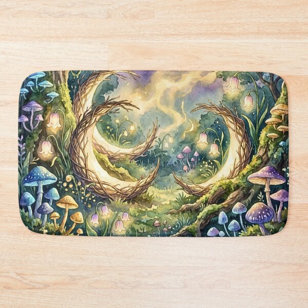 Item preview, Enchanted Crescent Moon Fairy Forest designed and sold by Storybook Botanica.