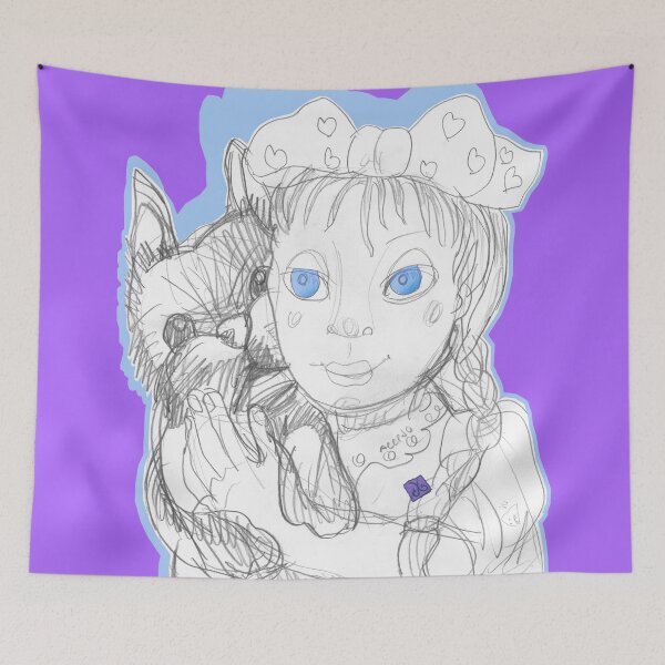 Item preview, Dorothy and Toto Dog (Drawing by ACCI) designed and sold by VanyssaGraphics.