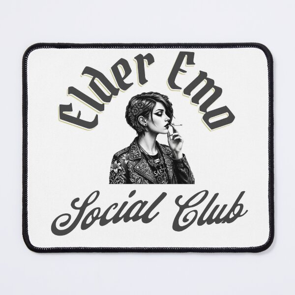 Item preview, Elder Emo Social Club designed and sold by petalandarmour.
