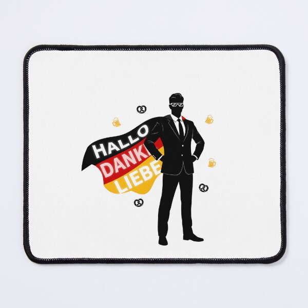 Item preview,  German teacher superhero cape hallo danke Oktoberfest gift idea designed and sold by language-des.