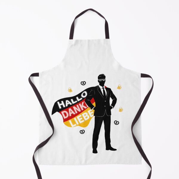 Item preview,  German teacher superhero cape hallo danke Oktoberfest gift idea designed and sold by language-des.