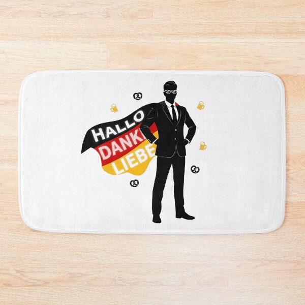 Item preview,  German teacher superhero cape hallo danke Oktoberfest gift idea designed and sold by language-des.