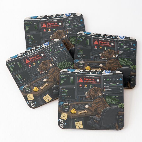 Item preview, Dev Pup Engineer designed and sold by Against-the-Rot.