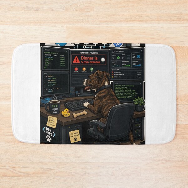 Item preview, Dev Pup Engineer designed and sold by Against-the-Rot.