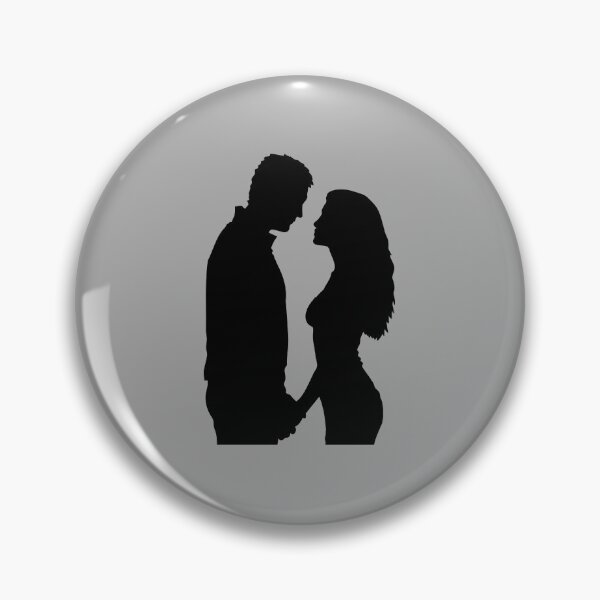 Item preview, Couple Silhouette Love Romance Together Valentines designed and sold by shirt-o-mat.