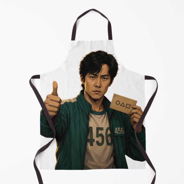 Item preview, Player 456 Squid Game Green Tracksuit Card Symbol Thumbs Up Comic Art designed and sold by LoomisDreams.