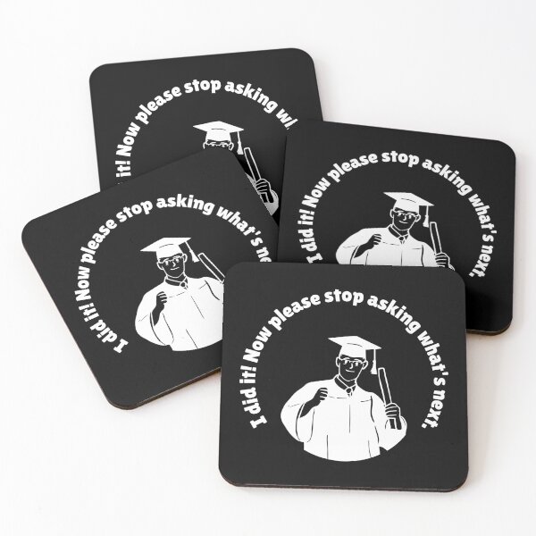 Item preview, I did it! Now please stop asking what's next. designed and sold by Boysmom21.