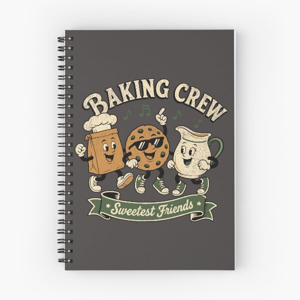 Item preview, Retro Baking Crew Sweetest Friends designed and sold by AwesomeBeyondLimits.
