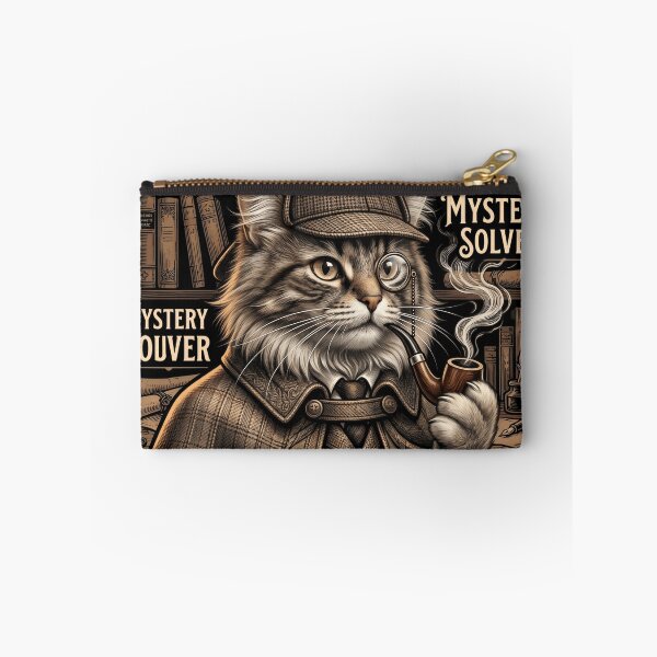 Item preview, Professor Whiskers – Victorian Detective Cat Vintage Design designed and sold by veloramode.