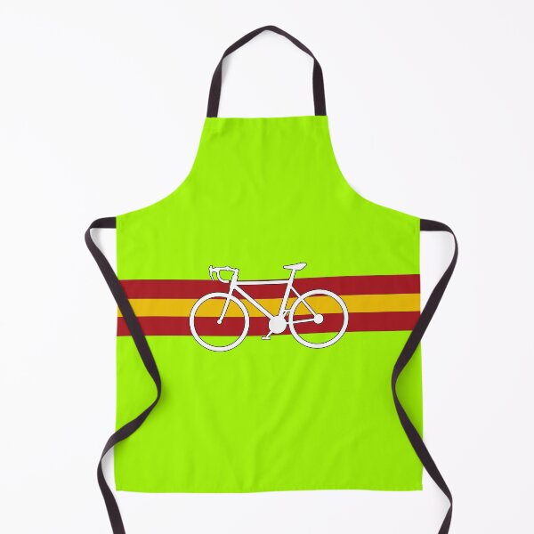 Item preview, spain cycling bike silhouette – vuelta a españa inspired mountain bike design with spanish flag colors designed and sold by rikyfreestyle.