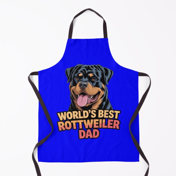 Item preview, Cute Dog Pet Owner Art Design World's Best Rottweiler Dad designed and sold by fantasticdesign.