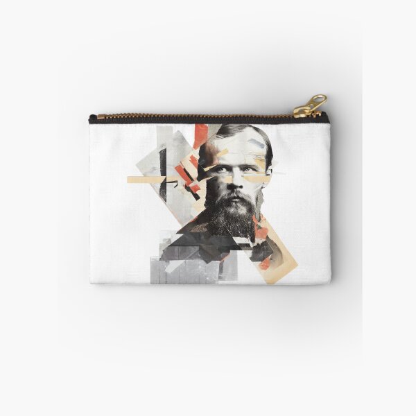 Item preview, Dostoevsky – Cubist Collage Portrait Art Print | Russian Literature Crime and Punishment Poster designed and sold by OzzFrequency.