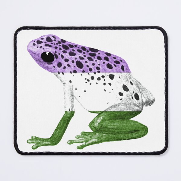 Item preview, Pride Frog-Genderqueer designed and sold by DoodleSnake58.