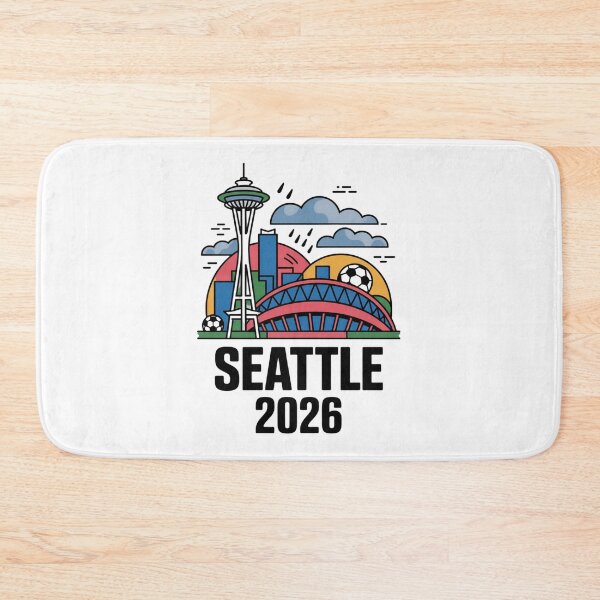 Item preview, Seattle 2026  Space Needle Stadium Skyline T-Shirt V10 designed and sold by DarylWelsh2024.