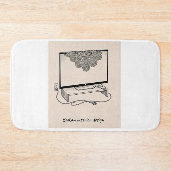 Item preview, Balkan Interior Design – Funny Balkan TV Decor designed and sold by Mastalina99.