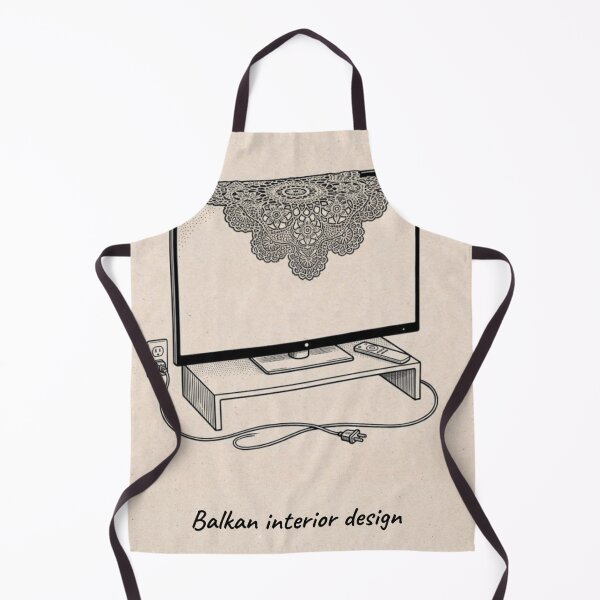 Item preview, Balkan Interior Design – Funny Balkan TV Decor designed and sold by Mastalina99.