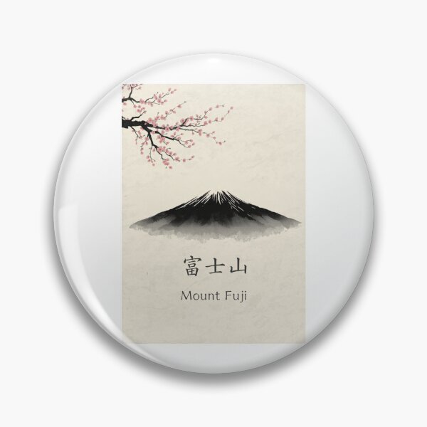Item preview, Traditional Mountain Mount Fuji Japanese Aesthetic design designed and sold by jojodebondy.