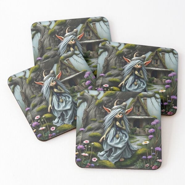 Item preview, Hushfern, Whimisical  Astrologer Troll designed and sold by PyxieZen.