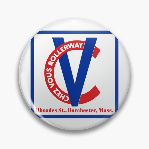 Item preview, Chez Vous Rollerway Dorchester Massachusetts Roller Skating Rink Sticker Decal Label designed and sold by tislord.