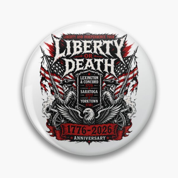 Item preview, Liberty or Death American Revolution 1776 2026 designed and sold by chattsuede.