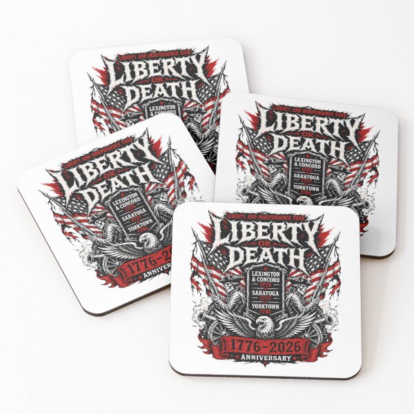 Item preview, Liberty or Death American Revolution 1776 2026 designed and sold by chattsuede.