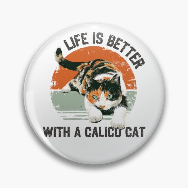 Item preview,  Calico Cat Retro Sunset Shirt – Life Is Better With A Calico Cat designed and sold by Wild Pixel Studio.