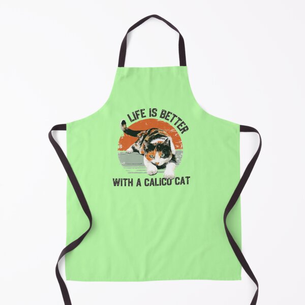 Item preview,  Calico Cat Retro Sunset Shirt – Life Is Better With A Calico Cat designed and sold by Wild Pixel Studio.
