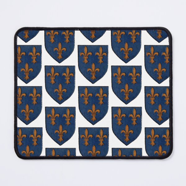 Item preview, Medieval Fleur-de-Lis Shield Crest designed and sold by HawthorneFlame.