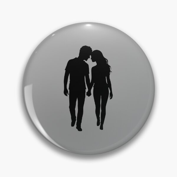 Item preview, Couple Silhouette Love Romance Together Valentines designed and sold by shirt-o-mat.