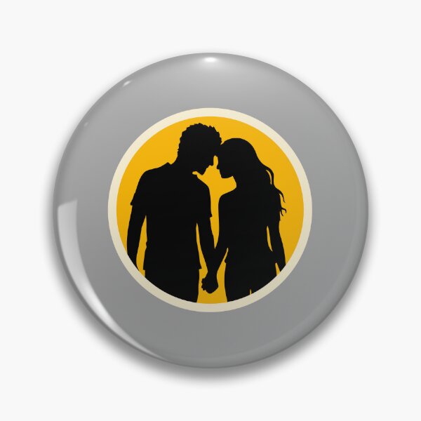 Item preview, Couple Silhouette Love Romance Together Valentines designed and sold by shirt-o-mat.