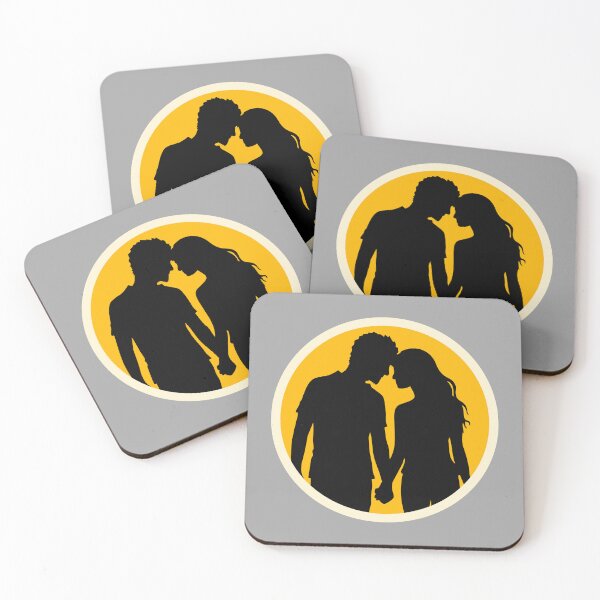 Item preview, Couple Silhouette Love Romance Together Valentines designed and sold by shirt-o-mat.