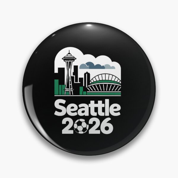 Item preview, Seattle 2026  Space Needle Stadium Skyline T-Shirt V11 designed and sold by DarylWelsh2024.