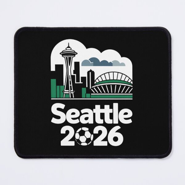 Item preview, Seattle 2026  Space Needle Stadium Skyline T-Shirt V11 designed and sold by DarylWelsh2024.