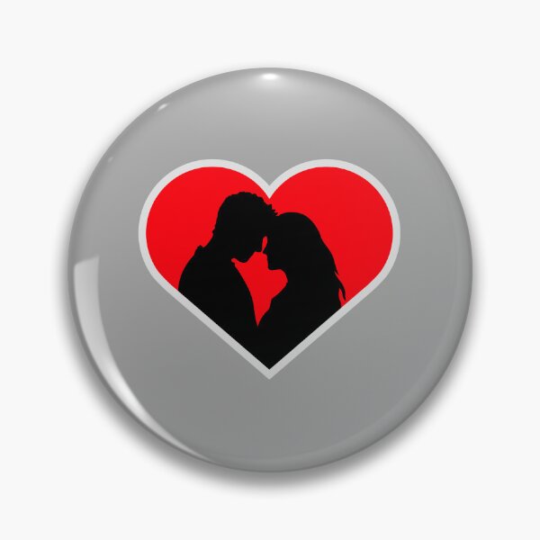 Item preview, Couple Silhouette Love Romance Together Valentines designed and sold by shirt-o-mat.