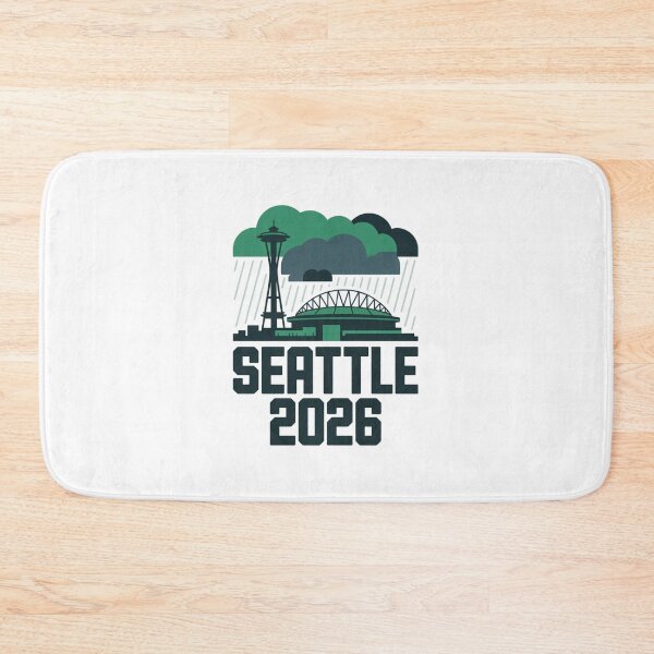 Item preview, Seattle 2026  Space Needle Stadium Skyline T-Shirt V12 designed and sold by DarylWelsh2024.