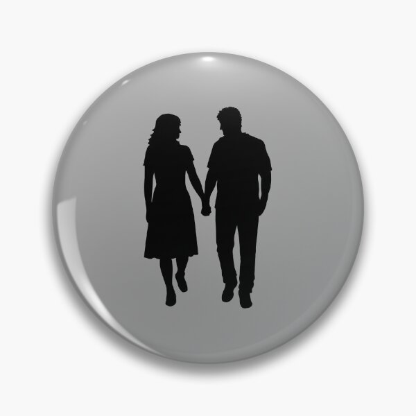 Item preview, Couple Silhouette Love Romance Together Valentines designed and sold by shirt-o-mat.