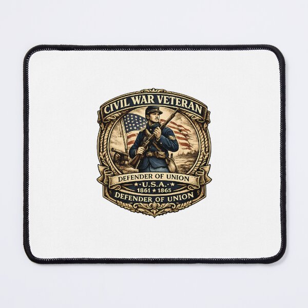 Item preview, Civil War Veteran Union Defender Patriotic American History designed and sold by chattsuede.
