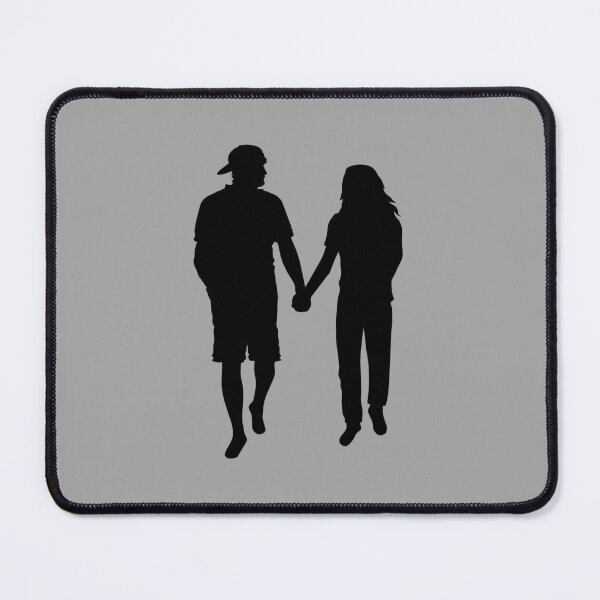 Item preview, Couple Silhouette Love Romance Together Valentines designed and sold by shirt-o-mat.