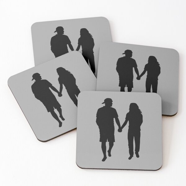 Item preview, Couple Silhouette Love Romance Together Valentines designed and sold by shirt-o-mat.